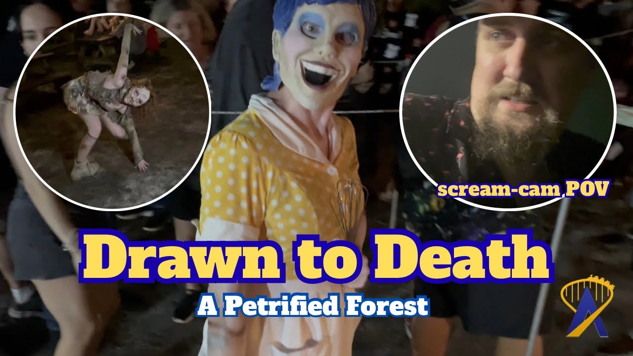 Video thumbnail for We Survived DRAWN TO DEATH! Cartoon Horror Takes Over A Petrified Forest | Scream Cam POV