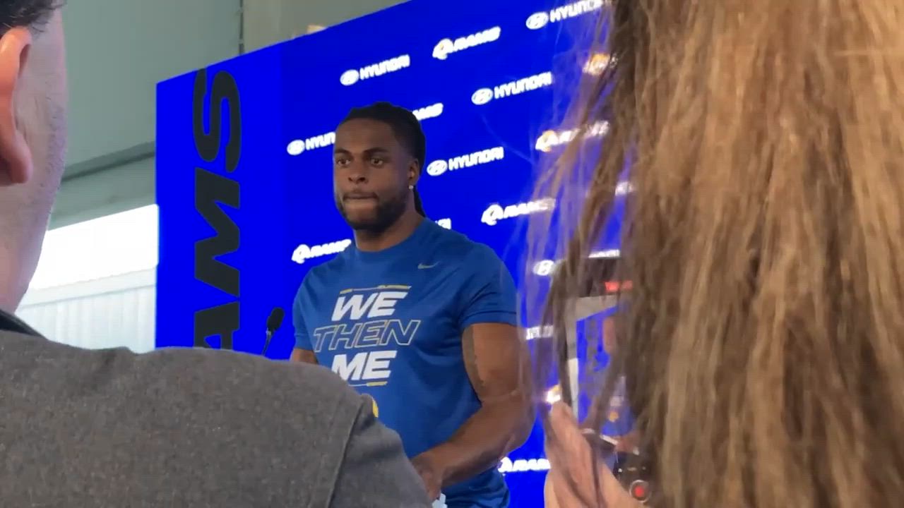 Video thumbnail for Los Angeles Rams WR Davante Adams on Leading League in TDs with 3 Different Teams, Reconnecting with 9, Red Zone