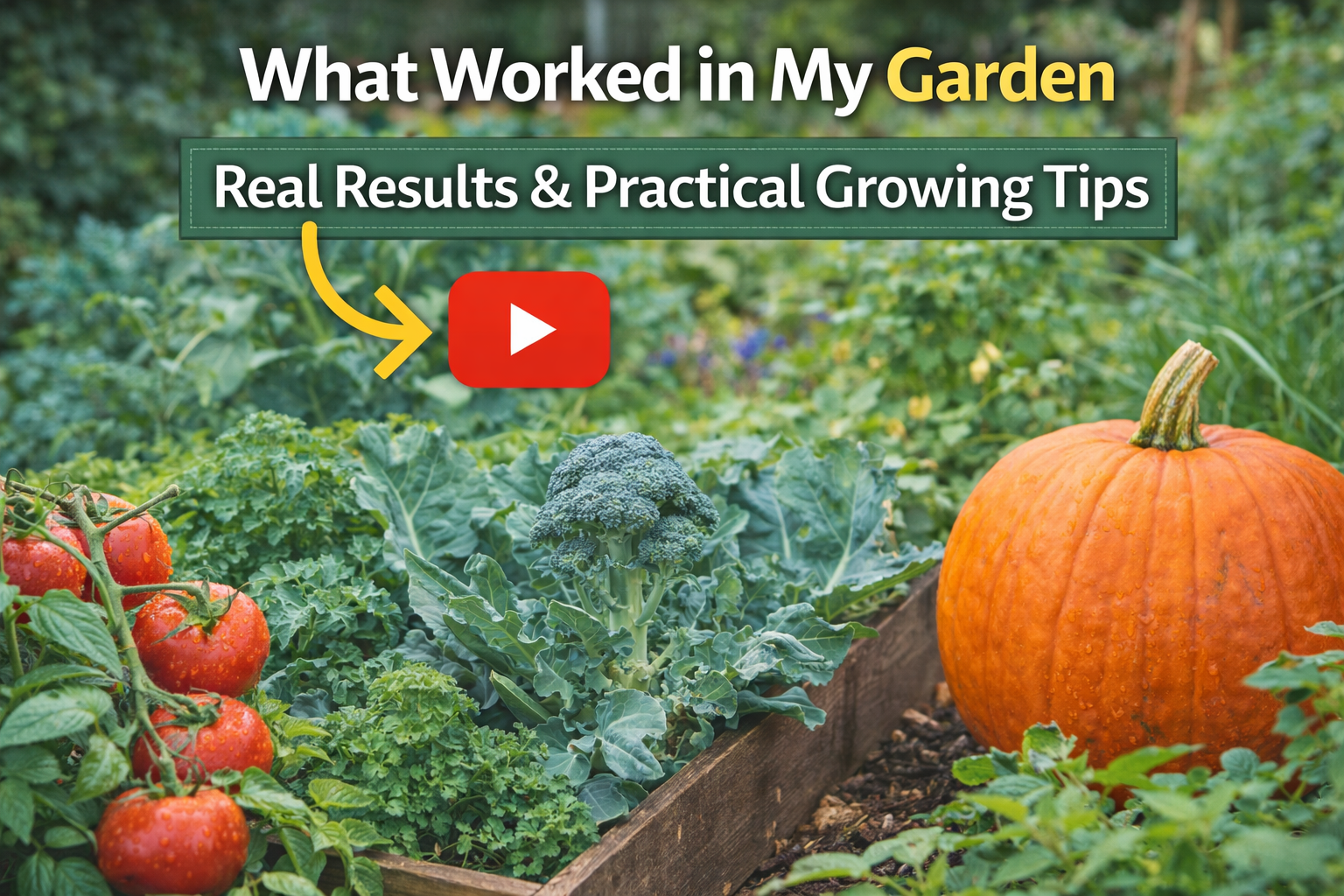 Video thumbnail for What Worked in My Garden | Real Results & Practical Growing Tips