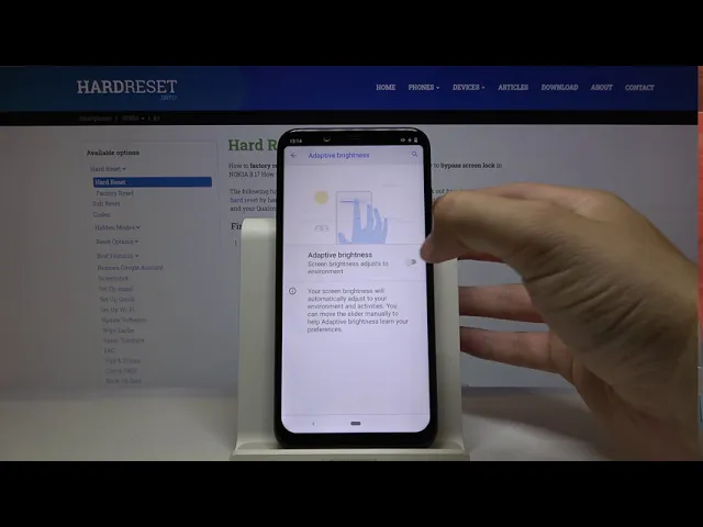 Video thumbnail for How to Activate Auto-Brightness in NOKIA 8.1 – Display Settings