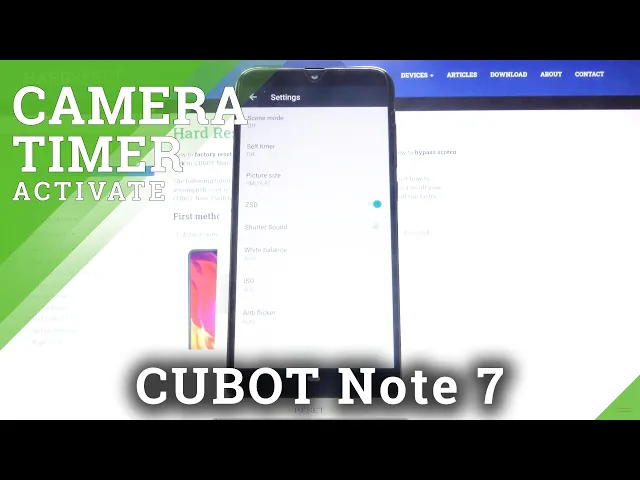 Video thumbnail for How to Use Camera Timer on CUBOT Note 7 – Set Up Camera Timer