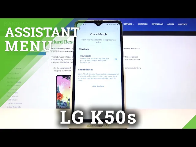 Video thumbnail for How to Turn Off Hey Google in LG K50s – Manage Hey Google Assistant Option
