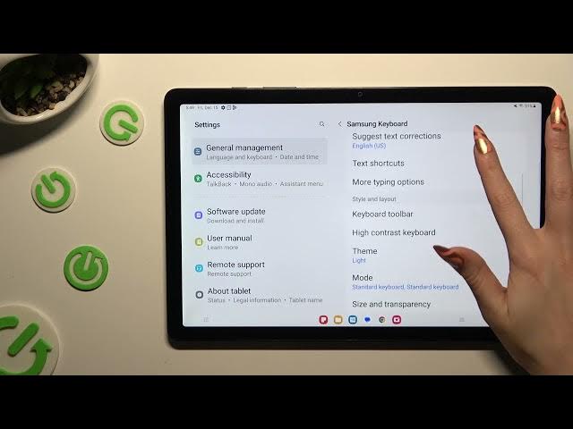 Video thumbnail for How to Find & Configure Text Correction Settings on SAMSUNG Galaxy Tab A9+
