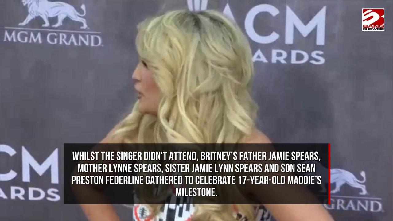 Video thumbnail for Britney Spears a no-show at family reunion to celebrate niece’s graduation