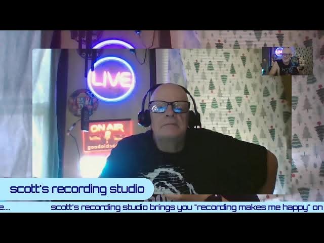 Video thumbnail for scott's recording studio prerecording makes me kinda happy sort of maybe perhaps on air w/ scott....