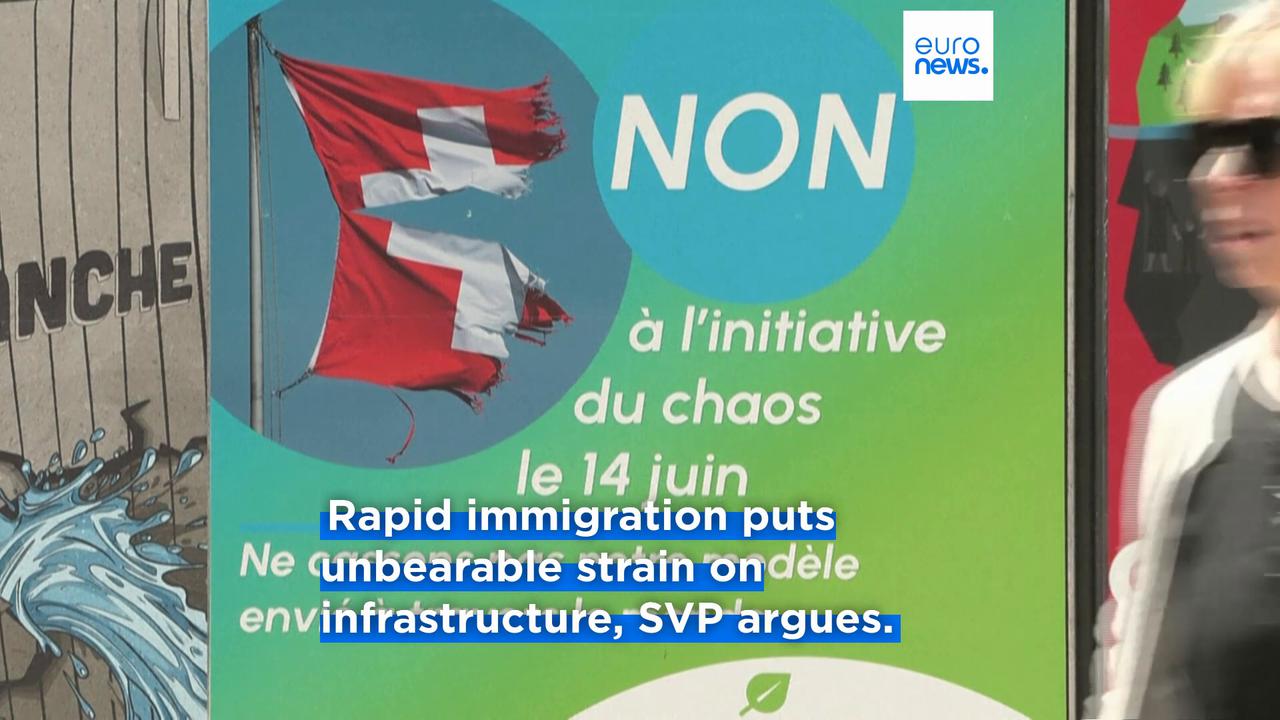Video thumbnail for Swiss voters set to vote on capping population at 10 million