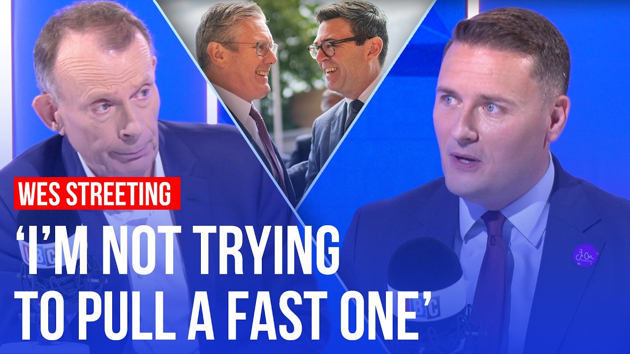 Video thumbnail for Streeting calls on PM to resign after by-election | Andrew Marr