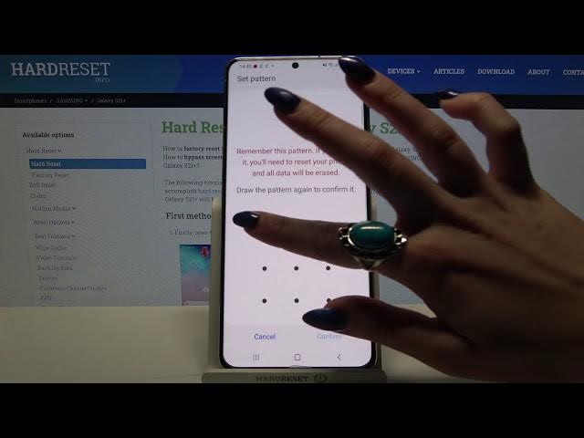 Video thumbnail for How to Set Up Screen Lock in Samsung Galaxy S21+?