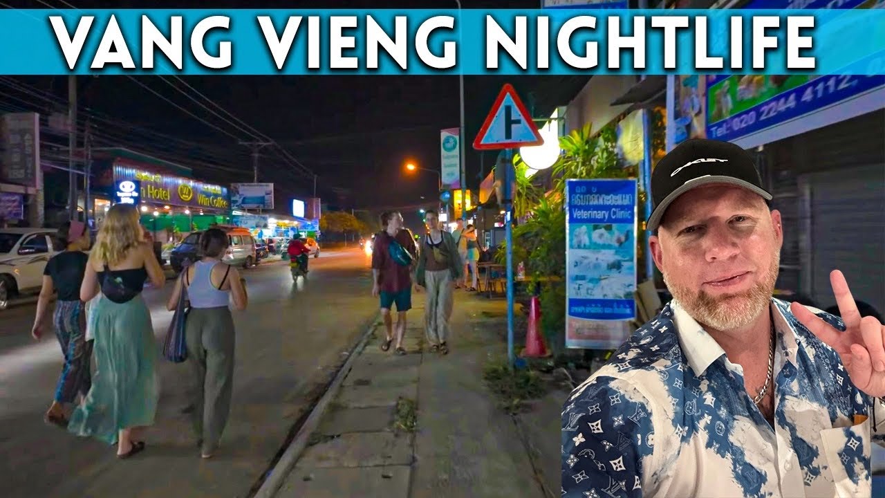 Video thumbnail for Vang Vieng Nightlife Laos Tour 4K
