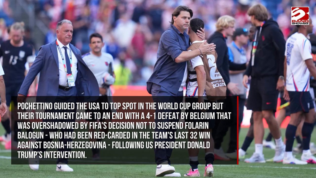 Video thumbnail for Mauricio Pochettino extends contract with United States national team to 2030