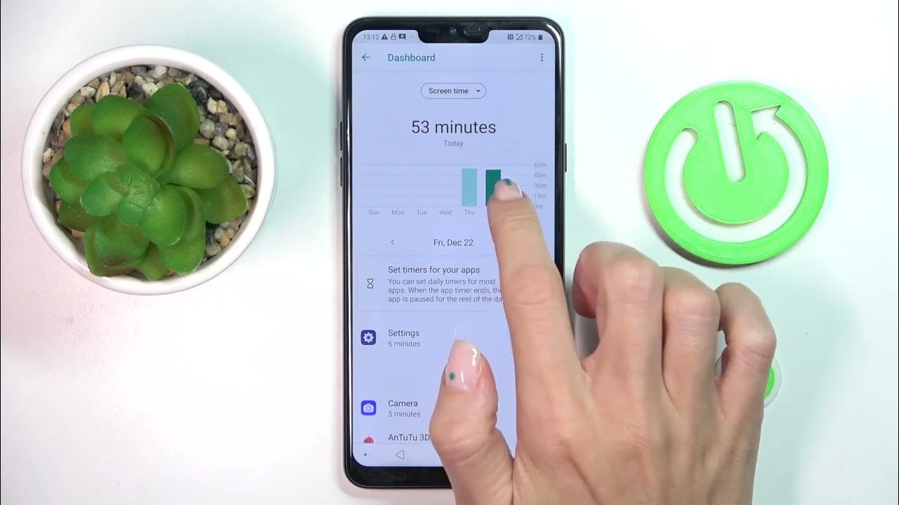 Video thumbnail for How to Check Total Screen Time in LG G7 FIT – Screen Time