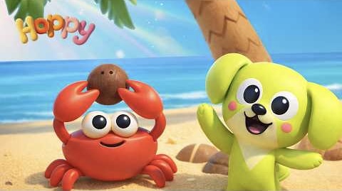 Video thumbnail for Climb, Crack, Crunch! Jasmin’s Beach Day in the Caribbean Hoppy Friends Family