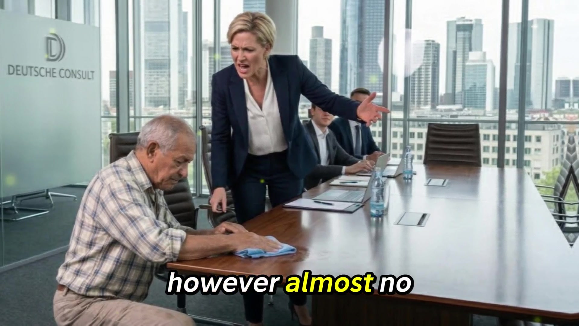 Video thumbnail for She Tried to Kick an Old Man Out… But He Was the CEO 😱 #karma #shortstory #viral