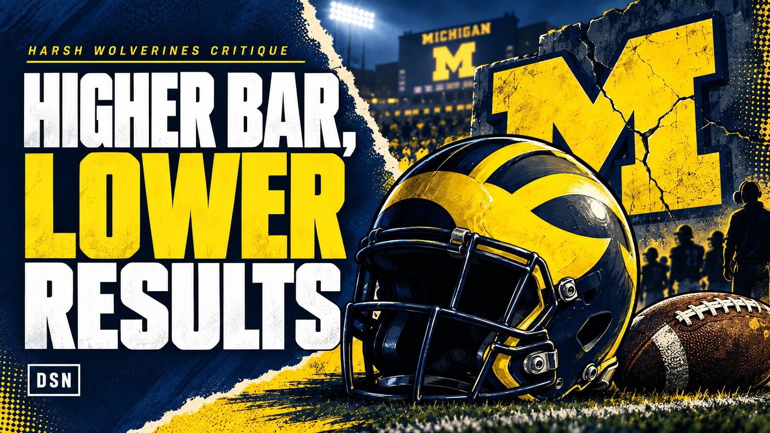 Video thumbnail for Michigan is being judged by a much higher standard