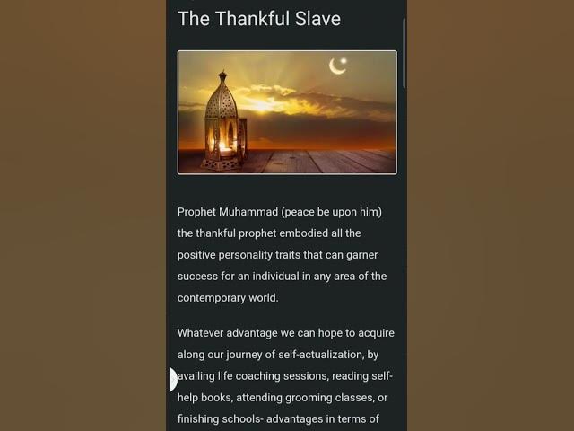 Video thumbnail for The Thankful Slave