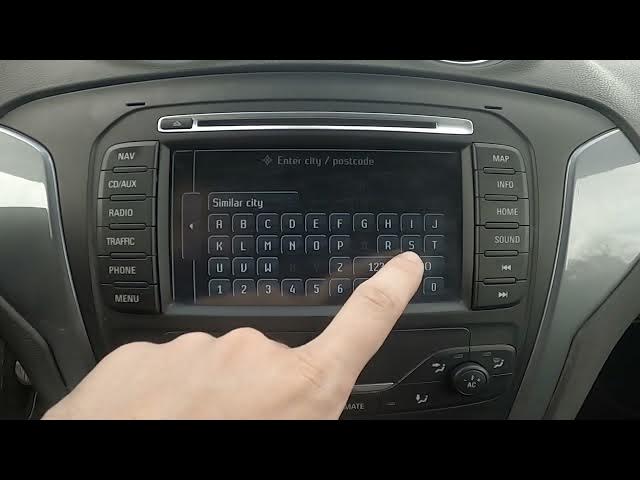 Video thumbnail for How to Set Home Adres for Navigation in Ford Mondeo IV ( 2007 - 2014 ) - Define Home Address
