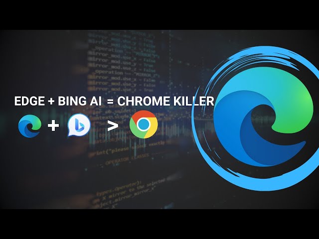 Video thumbnail for New Microsoft Edge + ChatGPT = Chrome Killer? | New Sidebar Explained