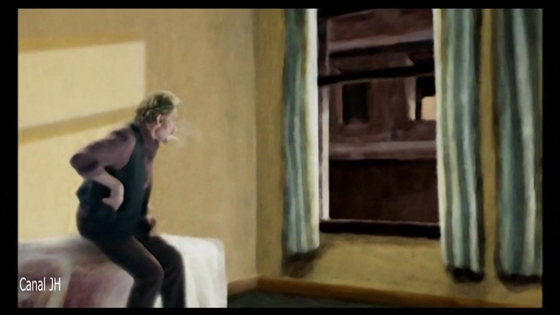 Video thumbnail for Johnny Hallyday - Pense à moi - 2003