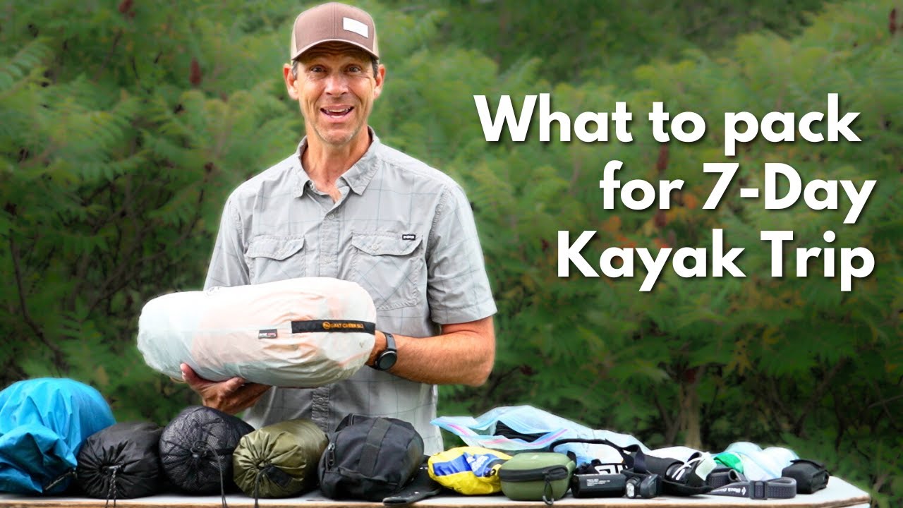 Video thumbnail for Complete Gear Breakdown for 7-Day Kayak Camping Trip | What to pack kayak camping