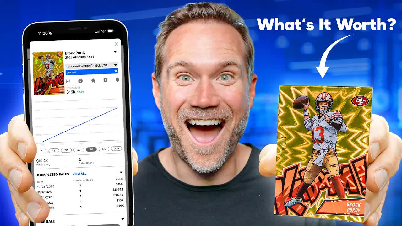 Video thumbnail for the geoff wilson show: pricing sports cards: how to value cards with no comps