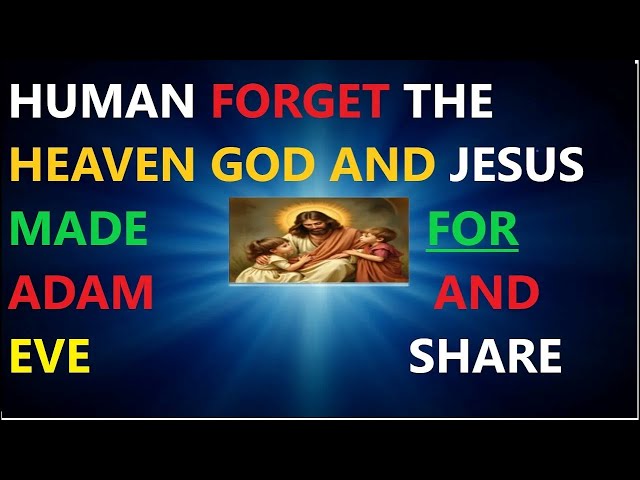 Video thumbnail for Adam heaven: No more :See 2 Peter 3: verse 5 - 7 and Genesis 1: verse 6 to 8.which no longer exist,