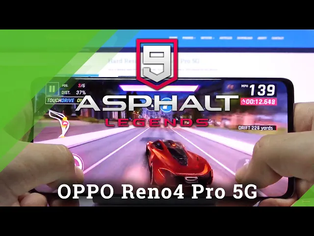 Video thumbnail for Asphalt 9 OPPO Reno4 Pro 5G - GamePlay OPPO Test