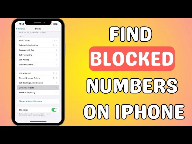 Video thumbnail for How to find blocked numbers on iPhone