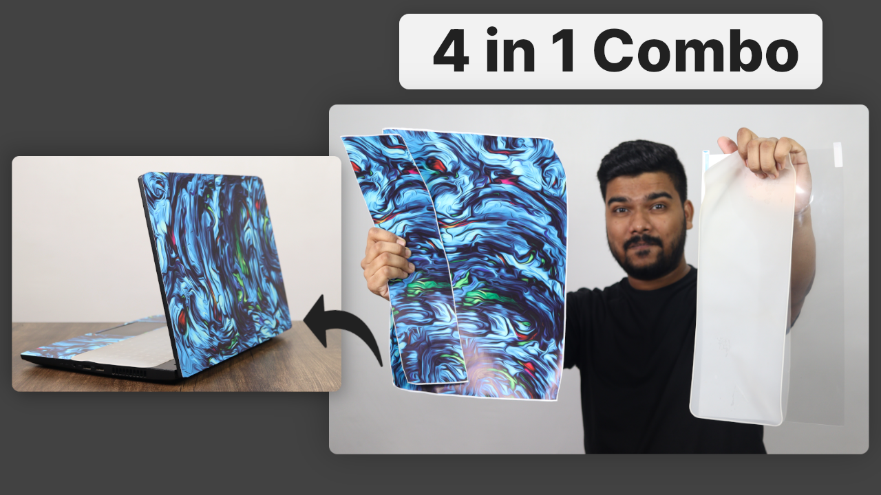 'Video thumbnail for 4 in 1 Laptop Protection Accessories Combo (15.6 inch)'