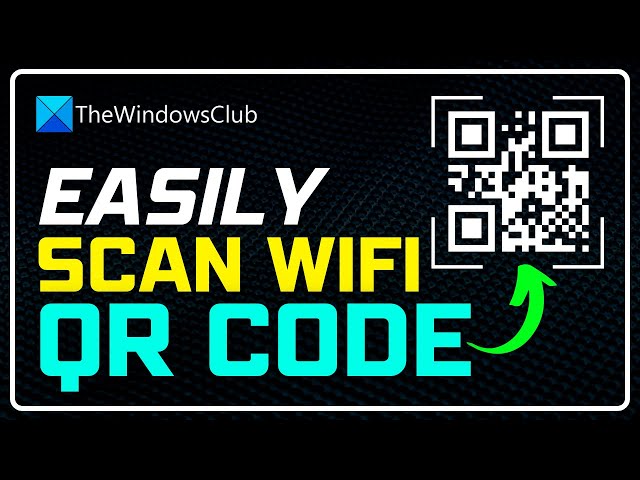 Video thumbnail for How to Scan WI-FI QR Code on Windows 11/10 | Windows 11: Scan QR Code [2024]