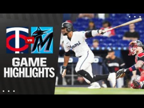 Video thumbnail for Minnesota Twins at Miami Marlins Full-Game Highlights! | 07/03/2025