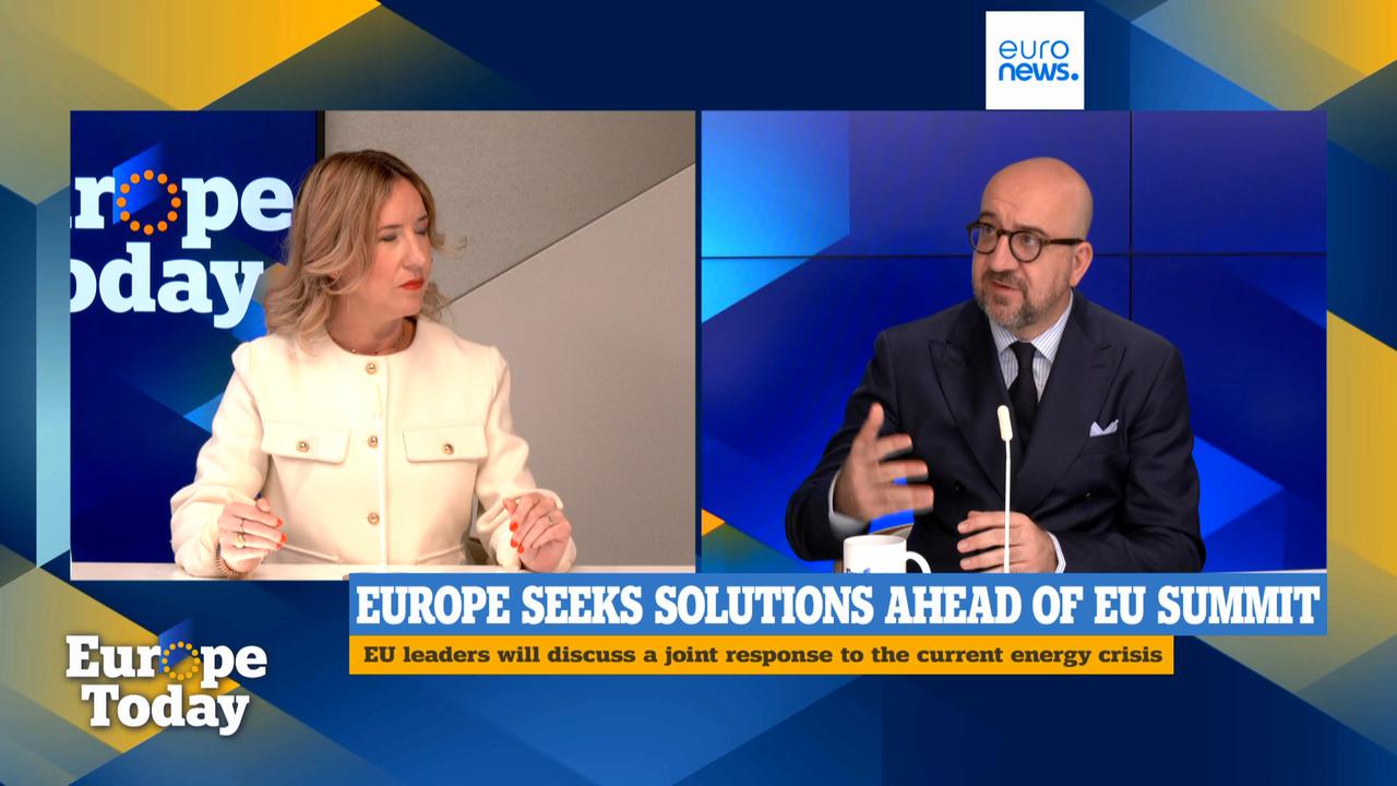 Video thumbnail for Iran war: 'Europe not being at the table is a failure', Charles Michel says