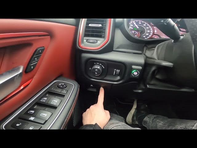 Video thumbnail for How to Adjust Pedals Position in Dodge RAM REBEL 1500 II ( 2019 - now )