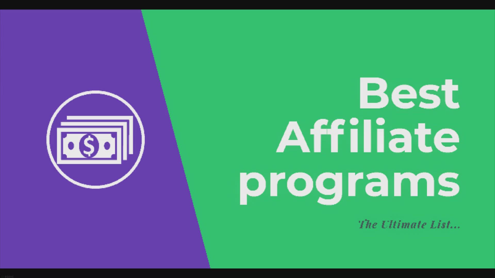 Video thumbnail for Best Affiliate Programs: Boost Your Earnings with Top Partnerships