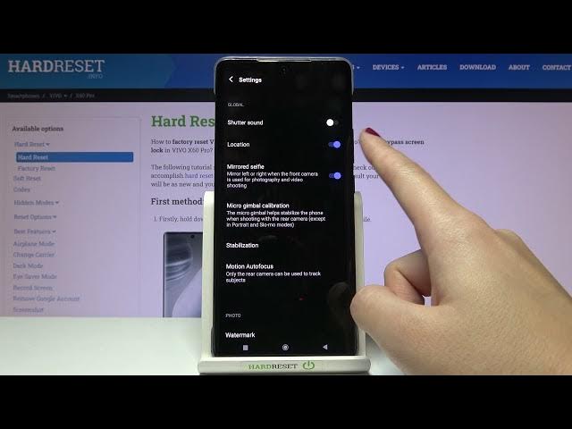 Video thumbnail for How to Turn On Camera Location Tags on VIVO X60 Pro – Turn Off Camera Location Tags
