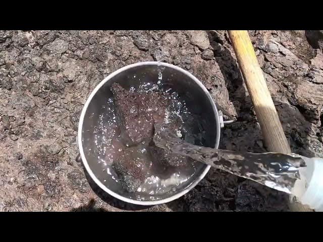 Video thumbnail for Halemaʻumaʻu eruption sampling