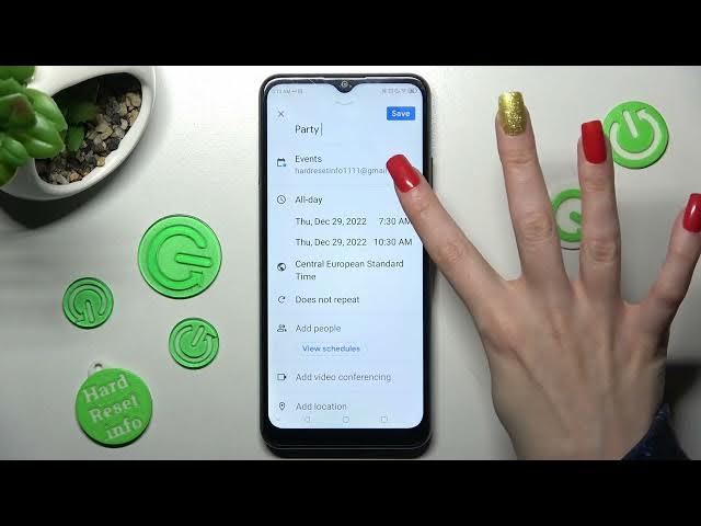 Video thumbnail for ZTE Blade A71 - How to Add Event to Google Calendar | Add Event Reminder to Calendar