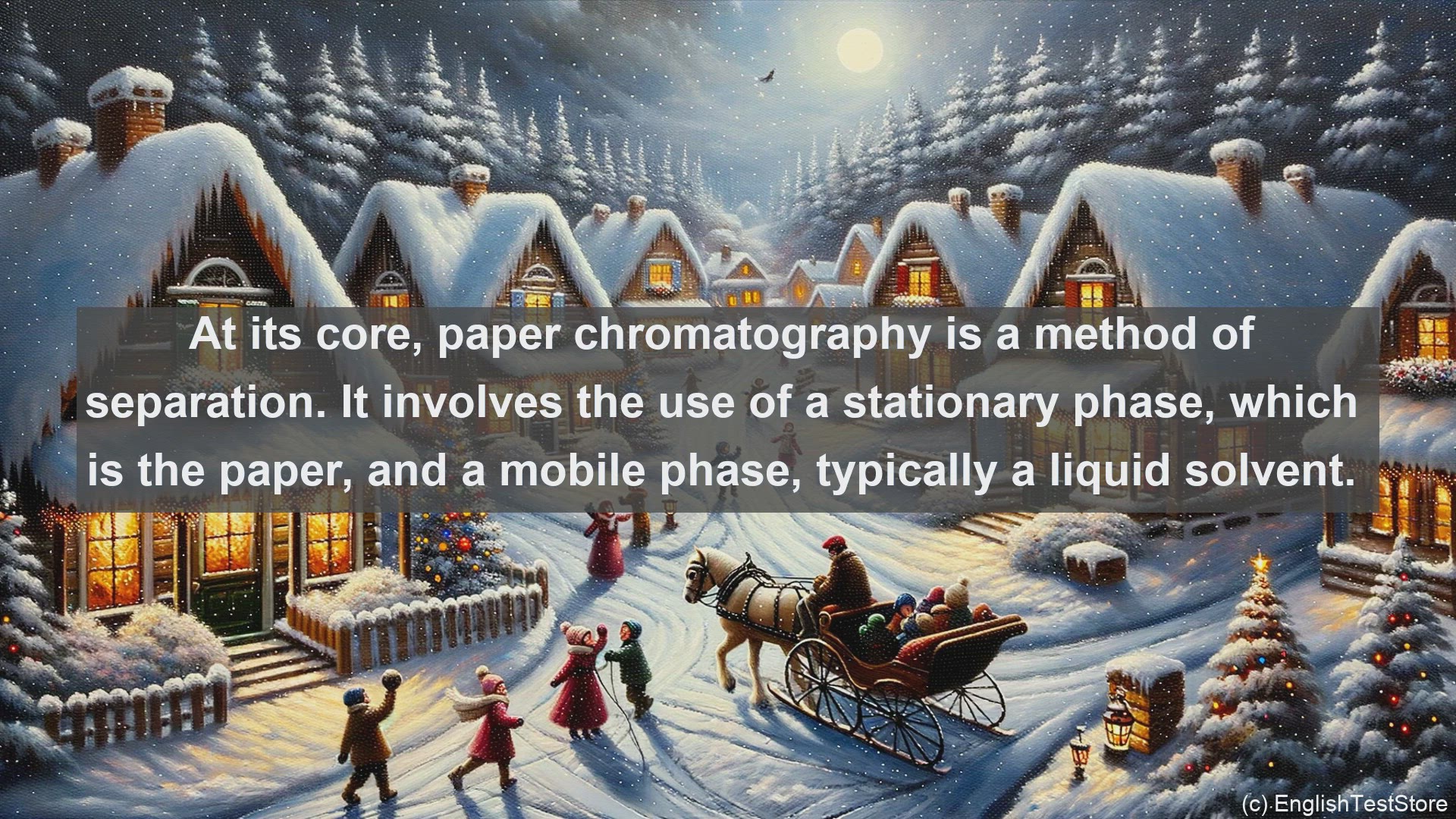 'Video thumbnail for Paper chromatography in science  definition and examples'