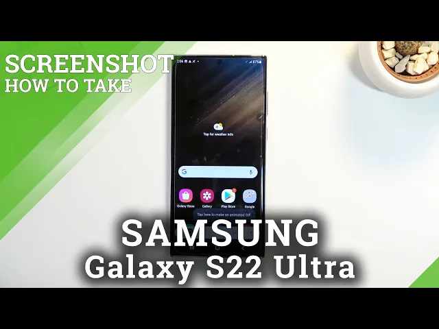 Video thumbnail for How to Take Screenshot on SAMSUNG Galaxy S22 Ultra - Capture Screenshot All Methods