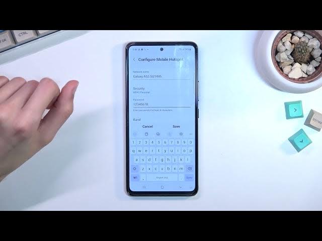 Video thumbnail for How to Configure Mobile Hotspot on Samsung Galaxy A53