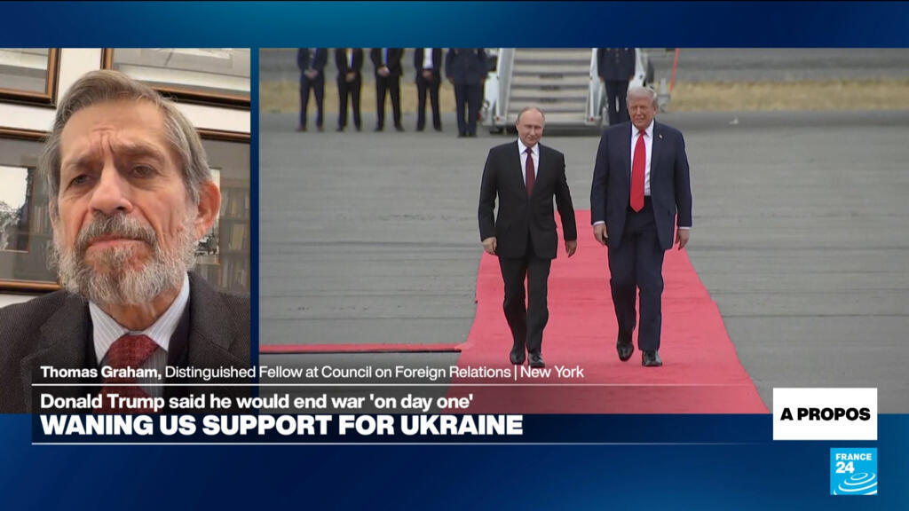 Video thumbnail for Trump has a 'unique, sometimes strange affinity' with Russia's Putin, researcher says