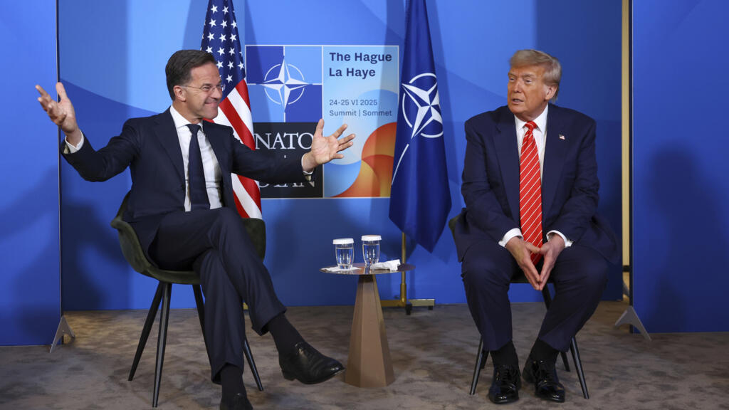 Video thumbnail for As Trump threatens US takeover, NATO downplays risk to the alliance's survival
