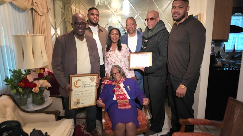 Video thumbnail for Yonkers woman celebrates Mother’s Day at 101 years old
