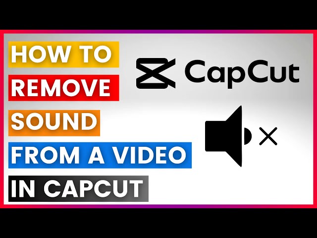 Video thumbnail for How To Remove Sound From A Video In CapCut (In 2025)