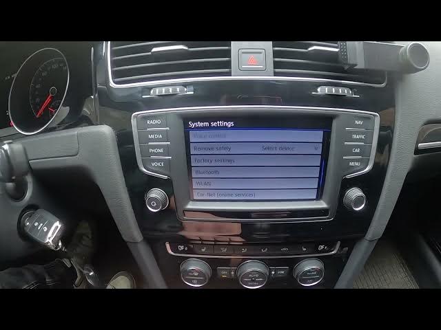 Video thumbnail for How to Enable or Disable Bluetooth in Car Radio in Volkswagen Golf VII ( 2012 - 2020 )