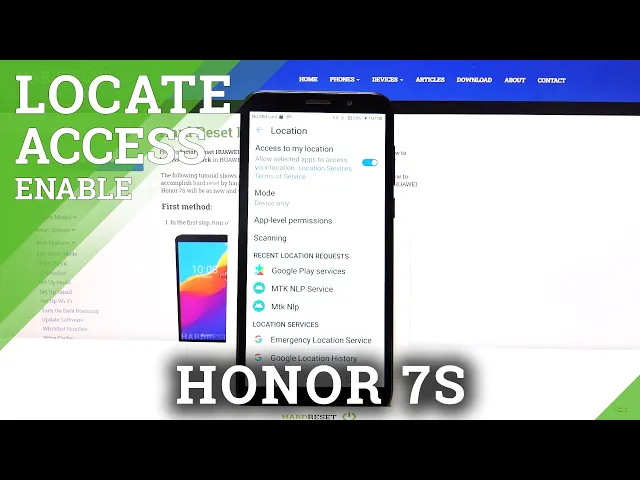 Video thumbnail for How to Turn Off Device Location in Honor 7S?