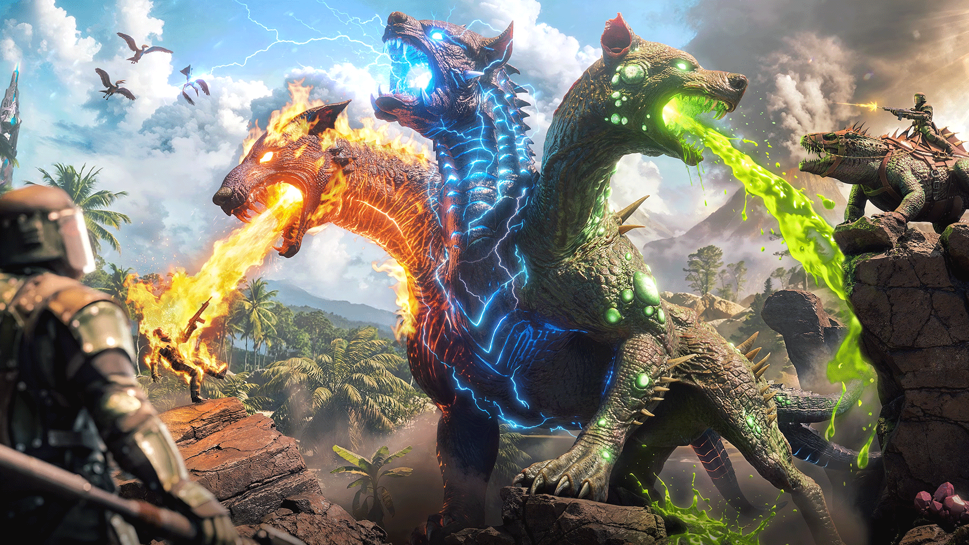 Video thumbnail for ARK: Survival Ascended - Official ‘Cerberax’ Fantastic Tames Season 1 Trailer