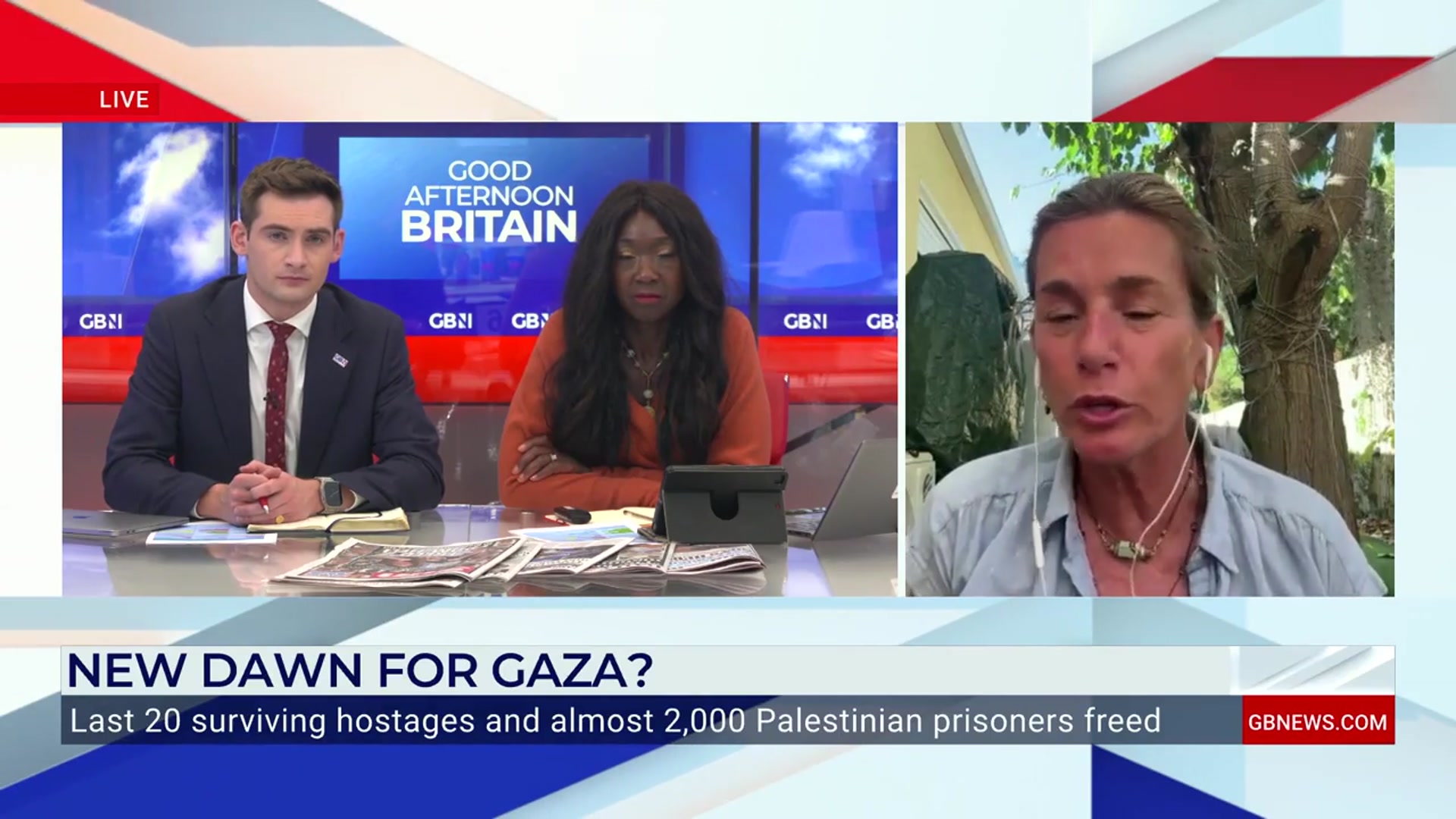 'Video thumbnail for Donald Trump hailed as 'Israeli Messiah' as hostages return to their loved ones'