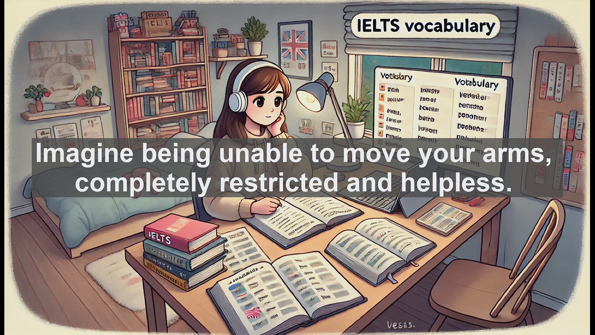 'Video thumbnail for 2000 Must Know IELTS 9.0 Vocabulary - Pinioned: Expanding Your IELTS Vocabulary'