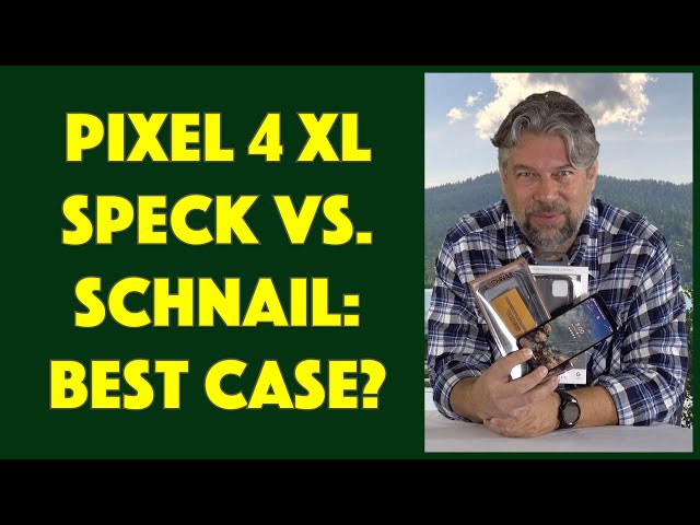 Video thumbnail for Google Pixel 4 XL Case Roundup: Speck vs Schnail