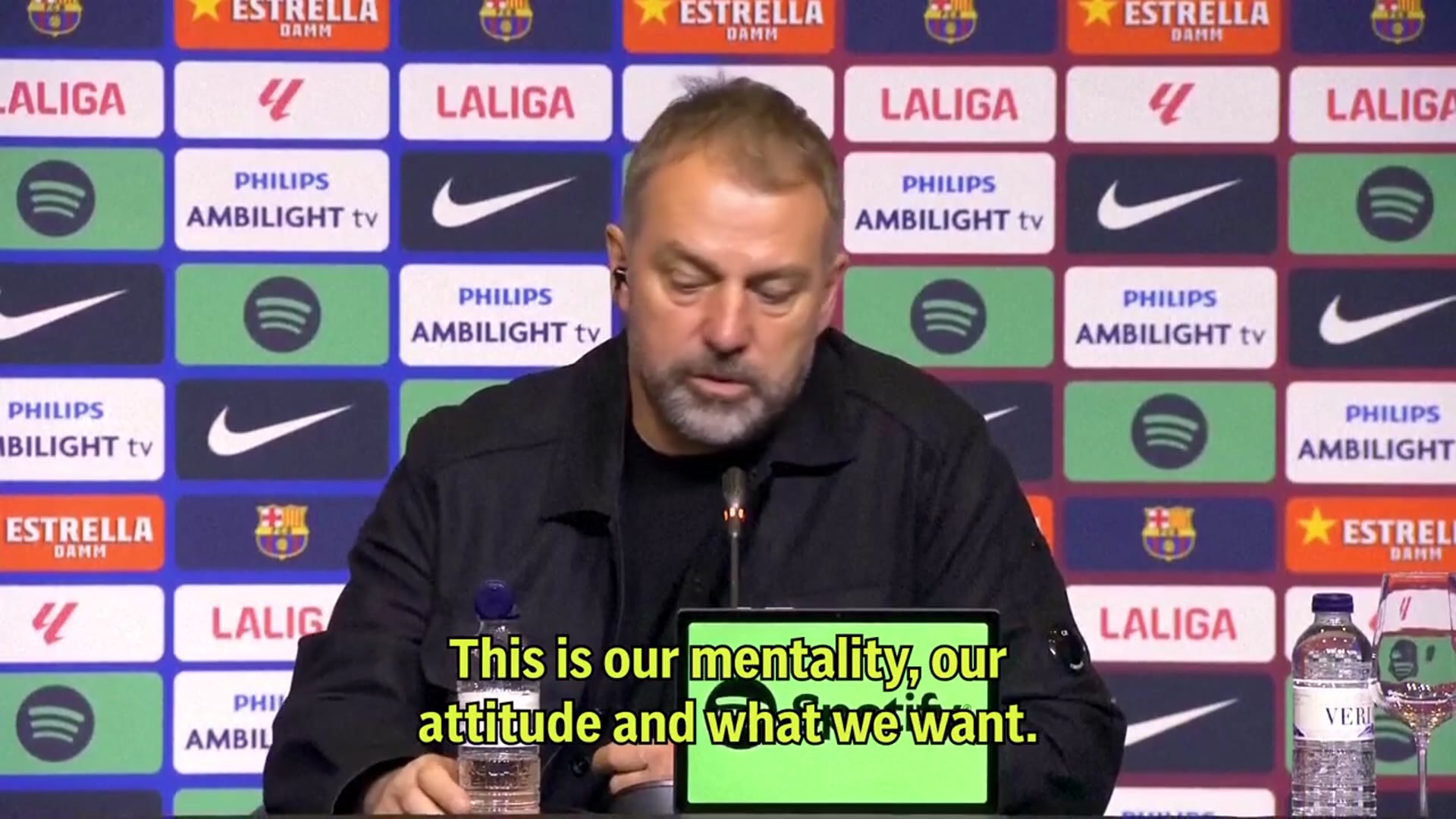 Video thumbnail for 'Proud' - Barca coach Hansi Flick on 3-1 win over Atletico Madrid